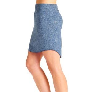 Oiselle Lux Heathered Blue Skirt